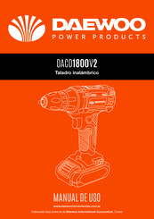 Daewoo DACD1800V2 Manual De Uso