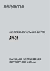 Akiyama AW-05 HCT-044 Manual De Instrucciones