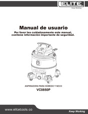 Elite VC0850P Manual De Usuario