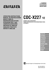 Aiwa CDC-X227 YZ Manual De Instrucciones