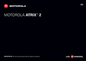 Motorola ATRIX 2 Manual Del Usuario