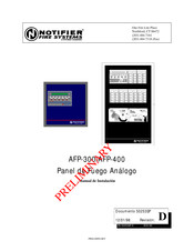 Notifier AFP-400 Manual De Instalación