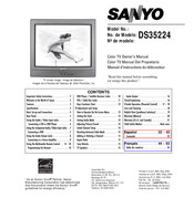 Sanyo DS35224 Manual Del Propietário