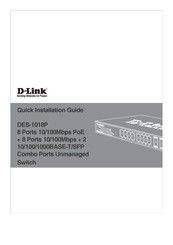 D-Link DES-1018P Guía De Instalación Rápida