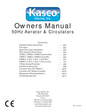 Kasco 2.3EA Manual Del Propietário