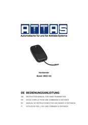 Attas MIDO 433 Manual De Instrucciones