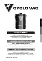 Cyclo Vac GS 70 Manual De Instrucciones