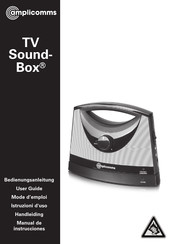 Amplicomms TV Sound-Box Manual De Instrucciones