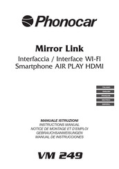 Phonocar Mirror Link VM 249 Manual De Instrucciones