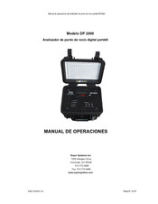 Super Systems DP 2000 Manual De Operaciones