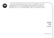 Motorola V235 Manual De Instrucciones