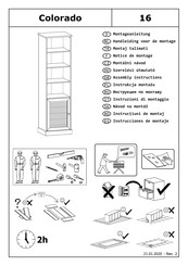 Home affaire Colorado 16 Instrucciones De Montaje