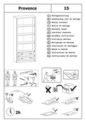 Home affaire Provence 15 Instrucciones De Montaje