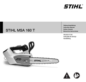 Stihl MSA 160 T Manual De Instrucciones