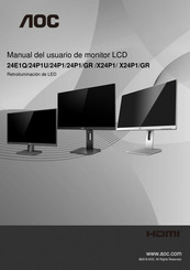 AOC X24P1 Manual Del Usuario