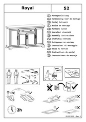 Home affaire Royal 52 Instrucciones De Montaje