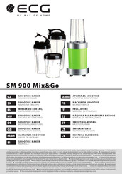 ECG SM 900 Mix&Go Manual De Instrucciones