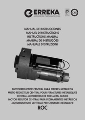 Erreka ROC SB Manual De Instrucciones