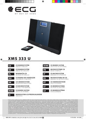 ECG XMS 333 U Manual De Instrucciones