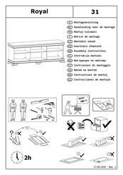 Home affaire Royal 31 Instrucciones De Montaje