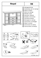 Home affaire Royal 56 Instrucciones De Montaje