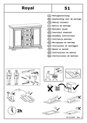 Home affaire Royal 51 Instrucciones De Montaje