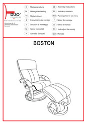 Duo Collection BOSTON Instrucciones De Montaje