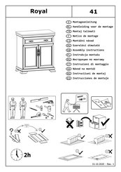 Home affaire Royal 41 Instrucciones De Montaje