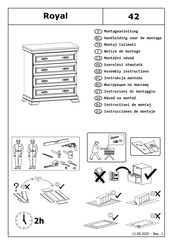 Home affaire Royal 42 Instrucciones De Montaje