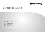 BraunAbility Carospeed Classic Instrucciones De Uso