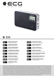 ECG R 111 Manual De Instrucciones