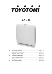 Toyotomi AC-20 Instrucciones De Uso