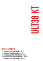 Wilier ULT38 KT Manual De Uso Y Mantenimiento