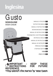 Inglesina Gusto Manual De Instrucciones