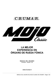 Crumar Mojo Classic Manual Del Usuario