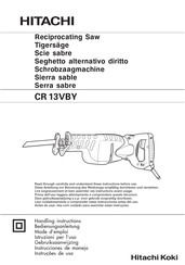 Hitachi CR 13VBY Instrucciones De Manejo