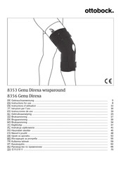 Ottobock 8353 Genu Direxa wraparound Instrucciones De Uso