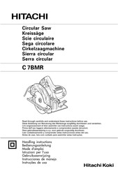 Hitachi C 7BMR Instrucciones De Manejo