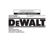 DeWalt DWE4012 Manual De Instrucciones