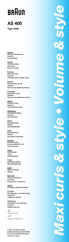 Braun AS 400 Instrucciones De Uso