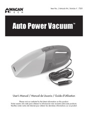 Wagan Tech Auto Power Vacuum Manual De Usuario