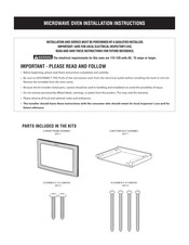 Electrolux EI24MO45IB Instrucciones De Instalación