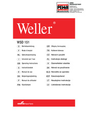 Weller WSD 151 Manual De Uso