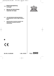 Top Craft TCLS 2502 Manual De Instrucciones