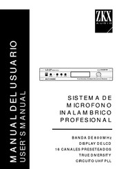 ZKX Audio KW815 Manual Del Usuario