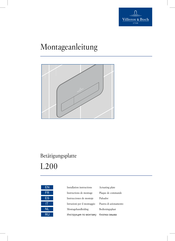 Villeroy & Boch L200 Instrucciones De Montaje