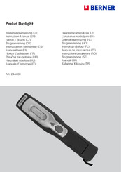 Berner 2444 Instrucciones De Manejo