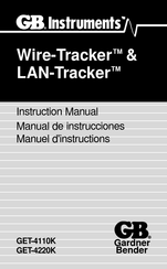 GB Intsruments LAN-Tracker GET-4220K Manual De Instrucciones