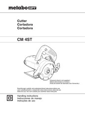 Metabo CM 4ST Instrucciones De Manejo