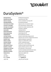 DURAVIT DuraSystem Instrucciones De Montaje